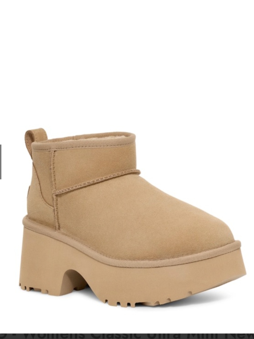 UGG - Womens Classic Ultra Mini New Heights Boot size 6